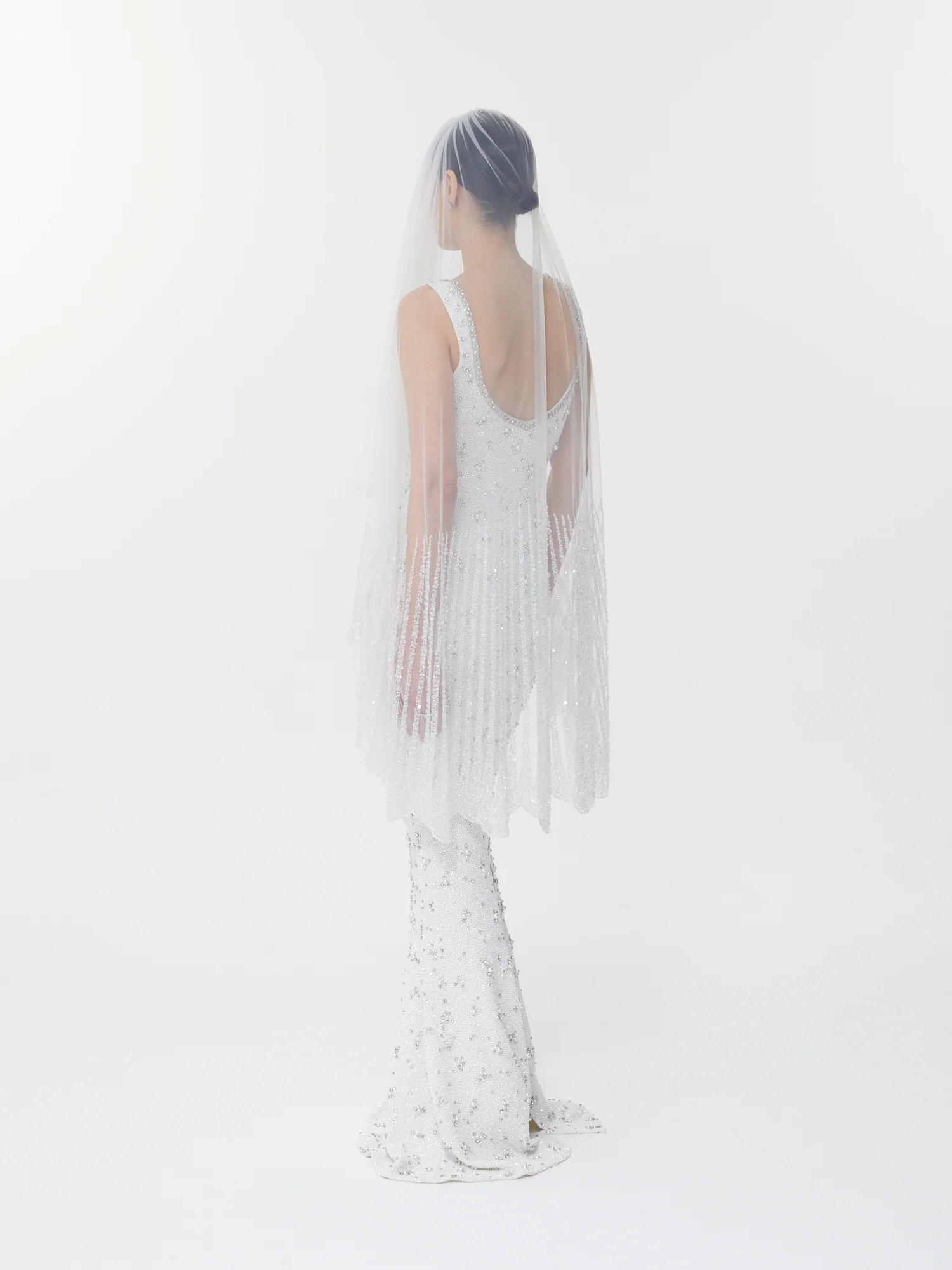 Bridal Chantilly Veil - Image 3