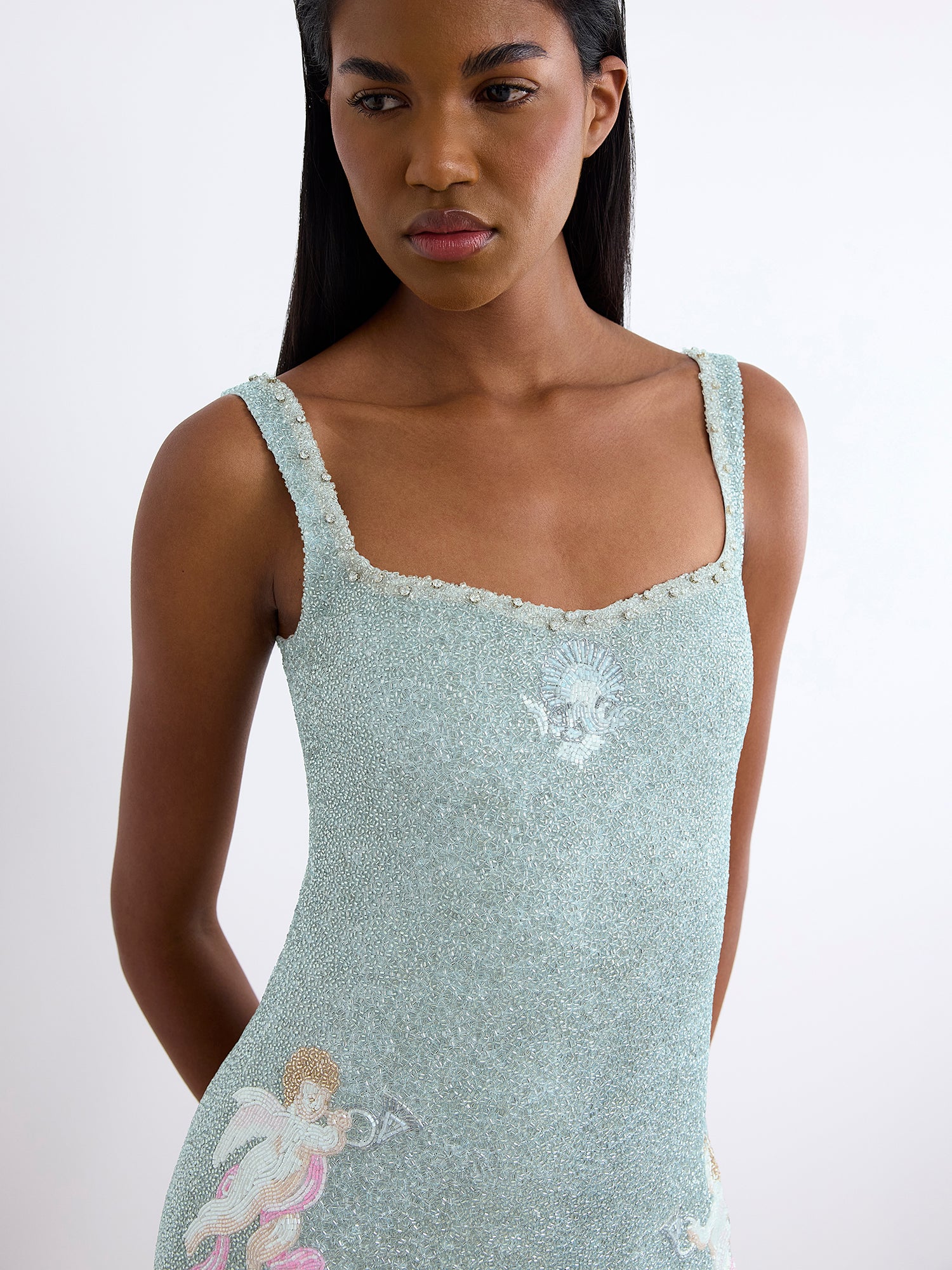 Palazzo Mini Dress - Image 4