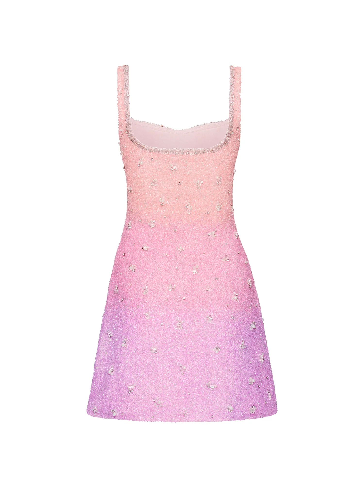 Pastel Gradient Mini Dress - Image 6