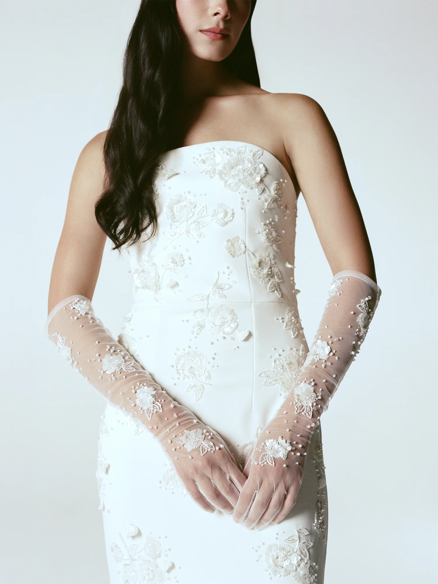 Scatter Floral Column Dress - Image 3